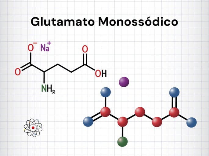 Glutamato monossódico - molécula