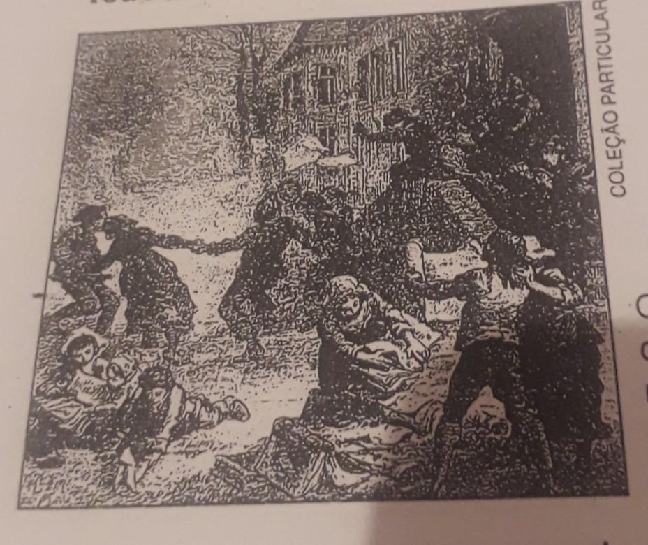 Observe esta gravura anônima de 1788 que representa a camponeses queimando registros feudais e responda: para esses camponeses qual era o s
