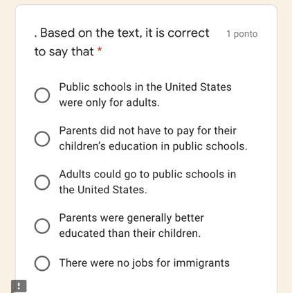 Public schools in the United States helped immigrants in dif