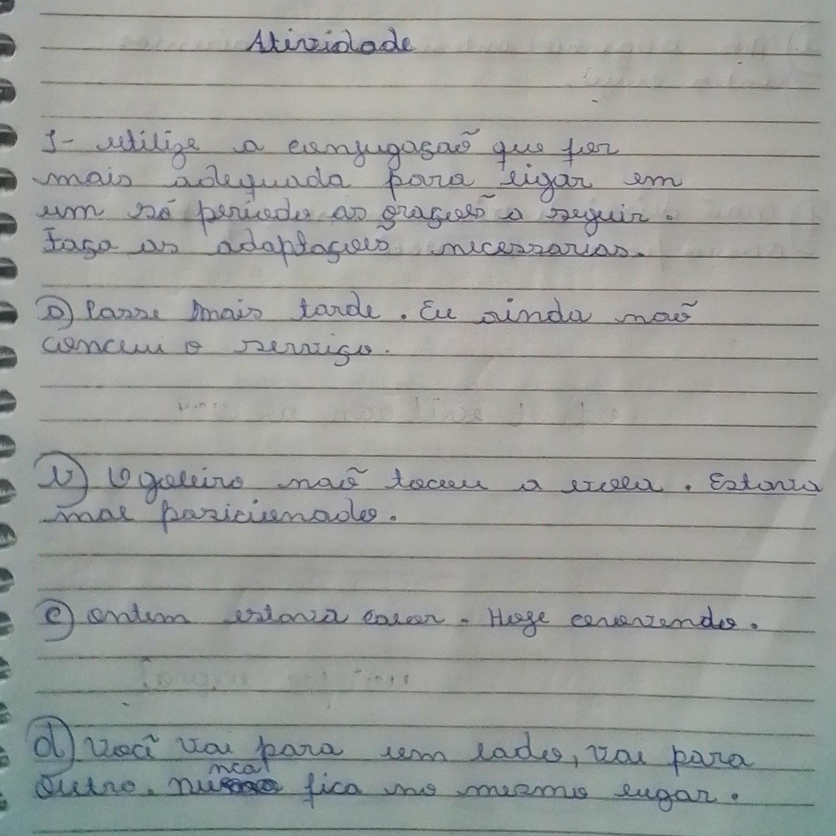 urgente porfavor é pra manhã 