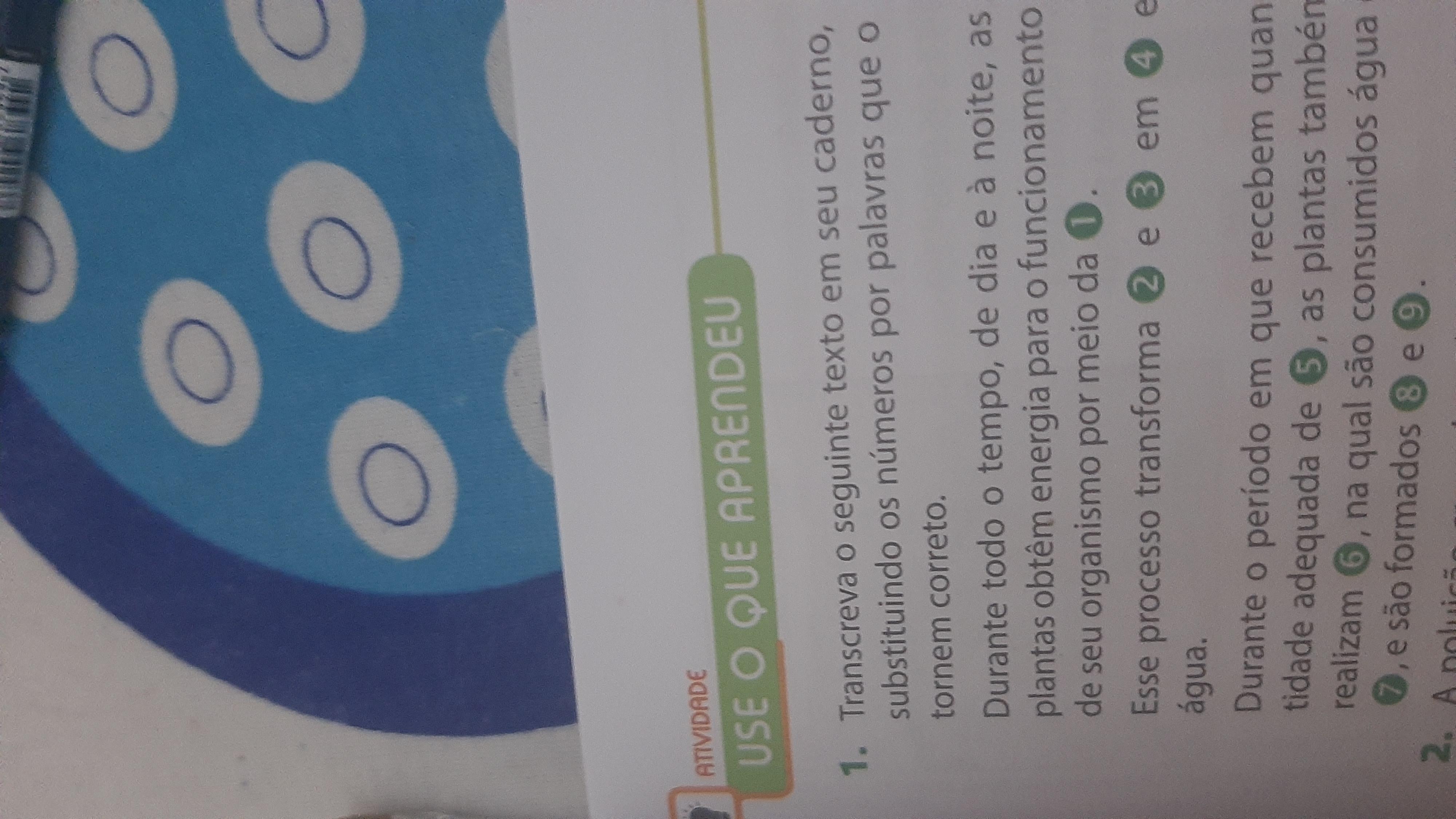 Transcreva o texto da foto pfvr