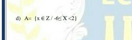 Socorro alguém é urgenteenumere os elementos escrevendo os conjuntos ​