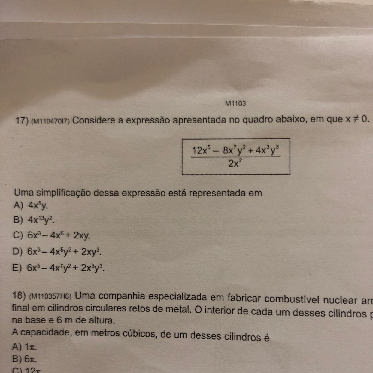 Preciso dessa resposta urgenteee da pergunta 17