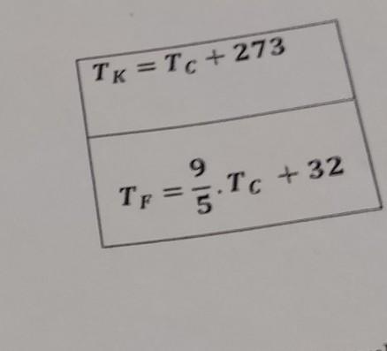 A variação de 125° na escala Celsius corresponde a que mudança de temperatura na escala Kelvin e Fahrenheit:a) 325 K e 130°Fb) 32