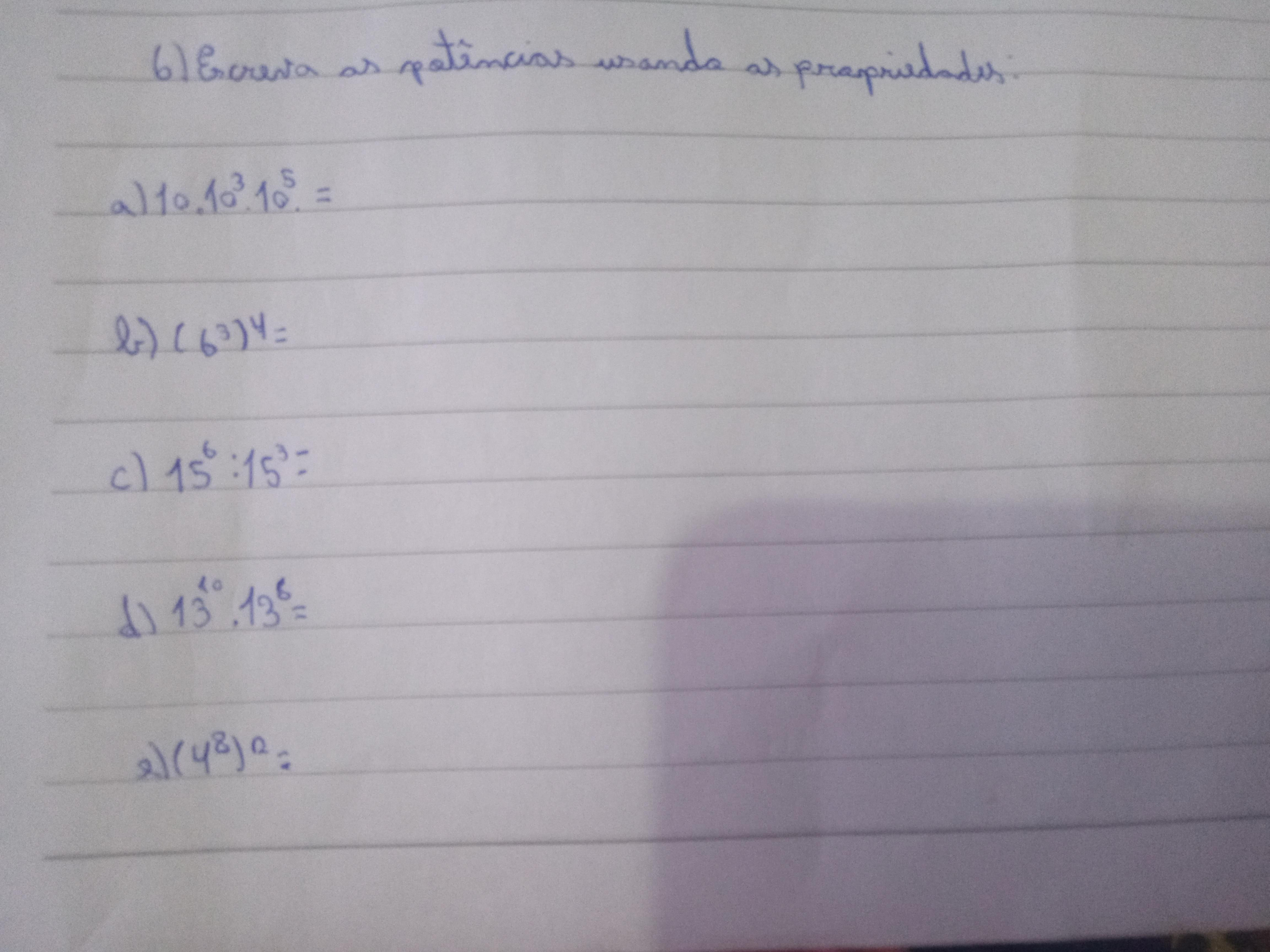 Me ajudem por favor, preciso das respostas, somente, não preciso dos cálculos.