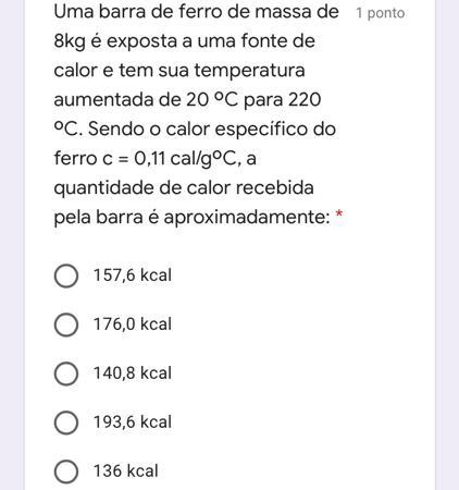 Prova de física pra hj ! 