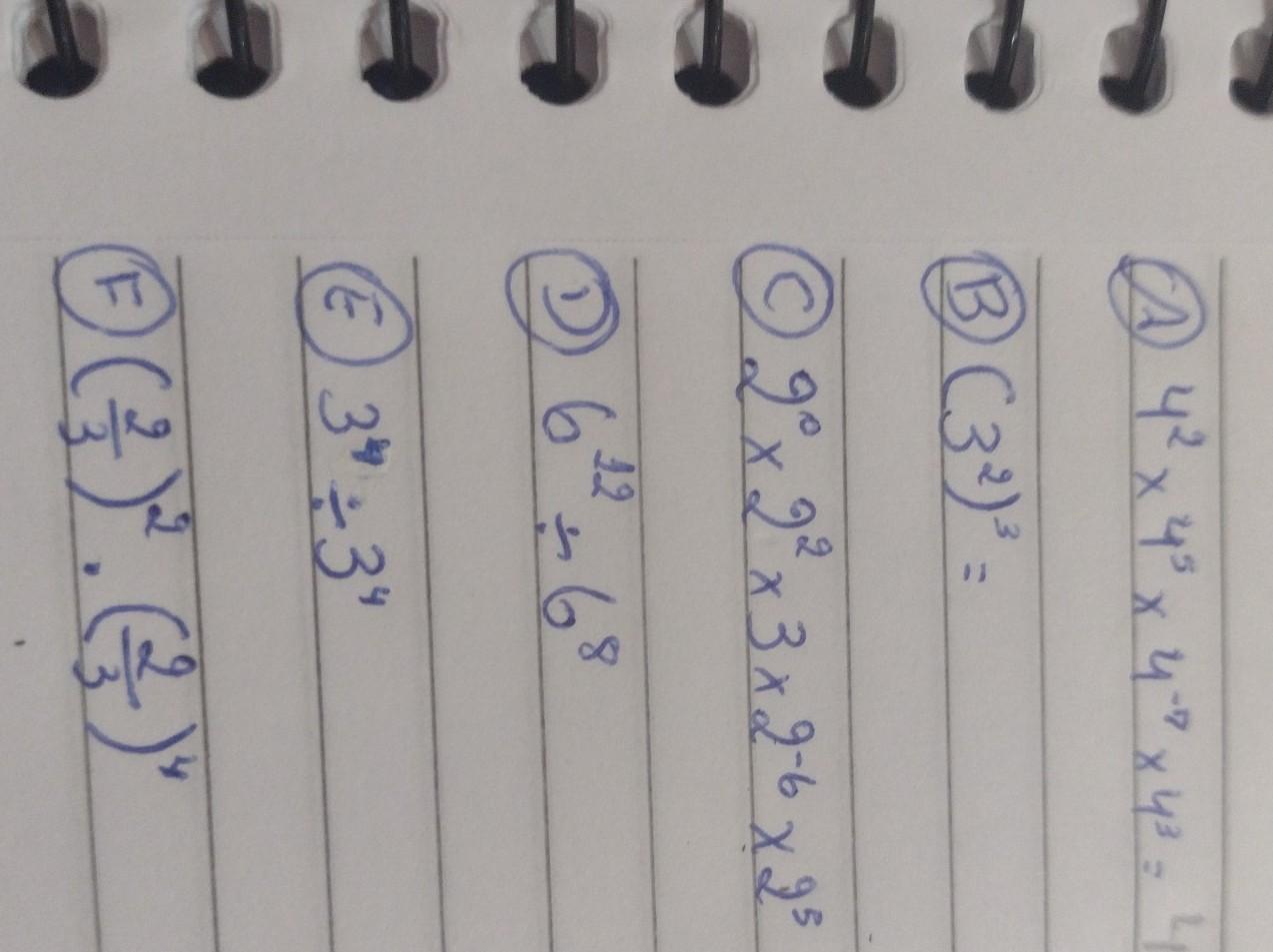 calcule usando as propriedades da potênciaçaomim ajudem porfavor é pra agora