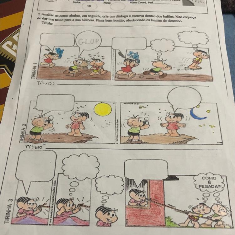 Alguém me ajuda a fazer um diálogo ??