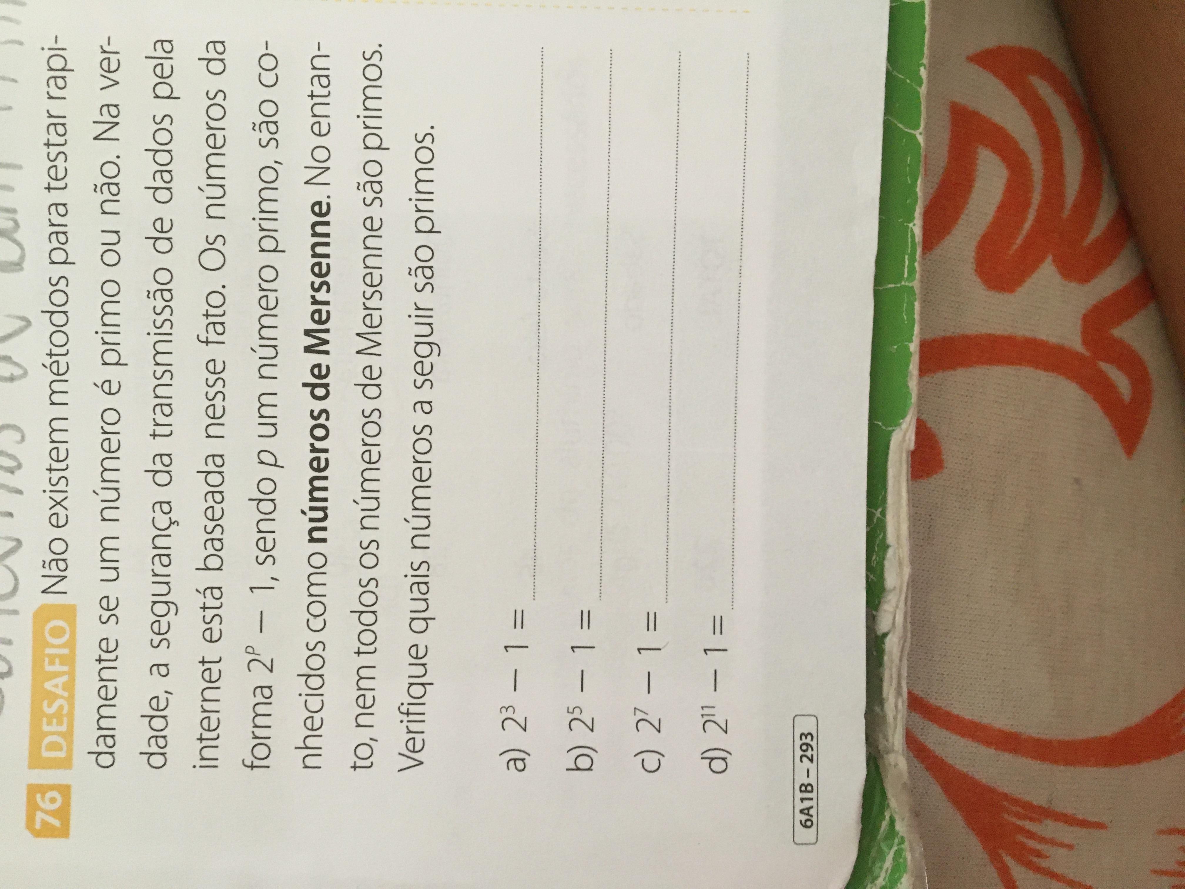 DESAFIO não existem métodos para testar rapidamente se um