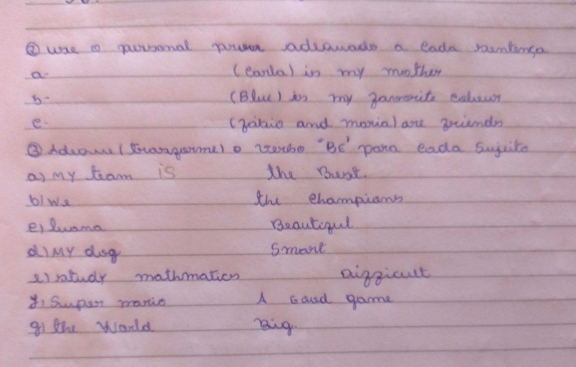 e inglês quero bota uma palavra ai