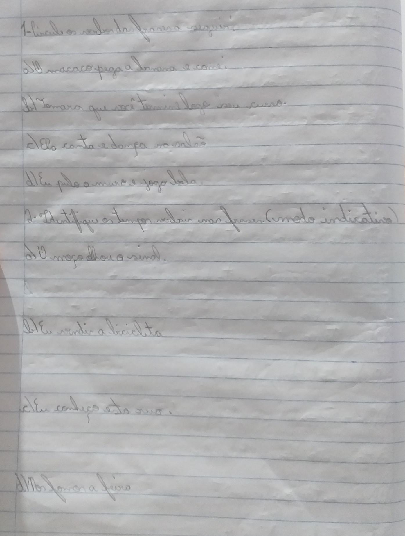 Preciso de ajudar urgentee)Lia contava a história