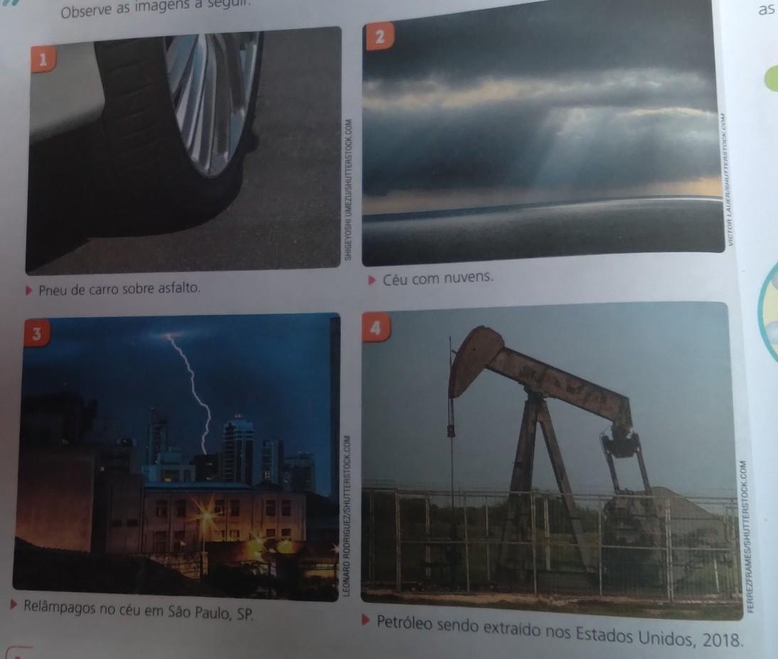 01) todos os materiais são formados por matéria. Mas nem tudo que enxergamos é matéria.O que apaprece nas imagens que pode ser visto e não é maté