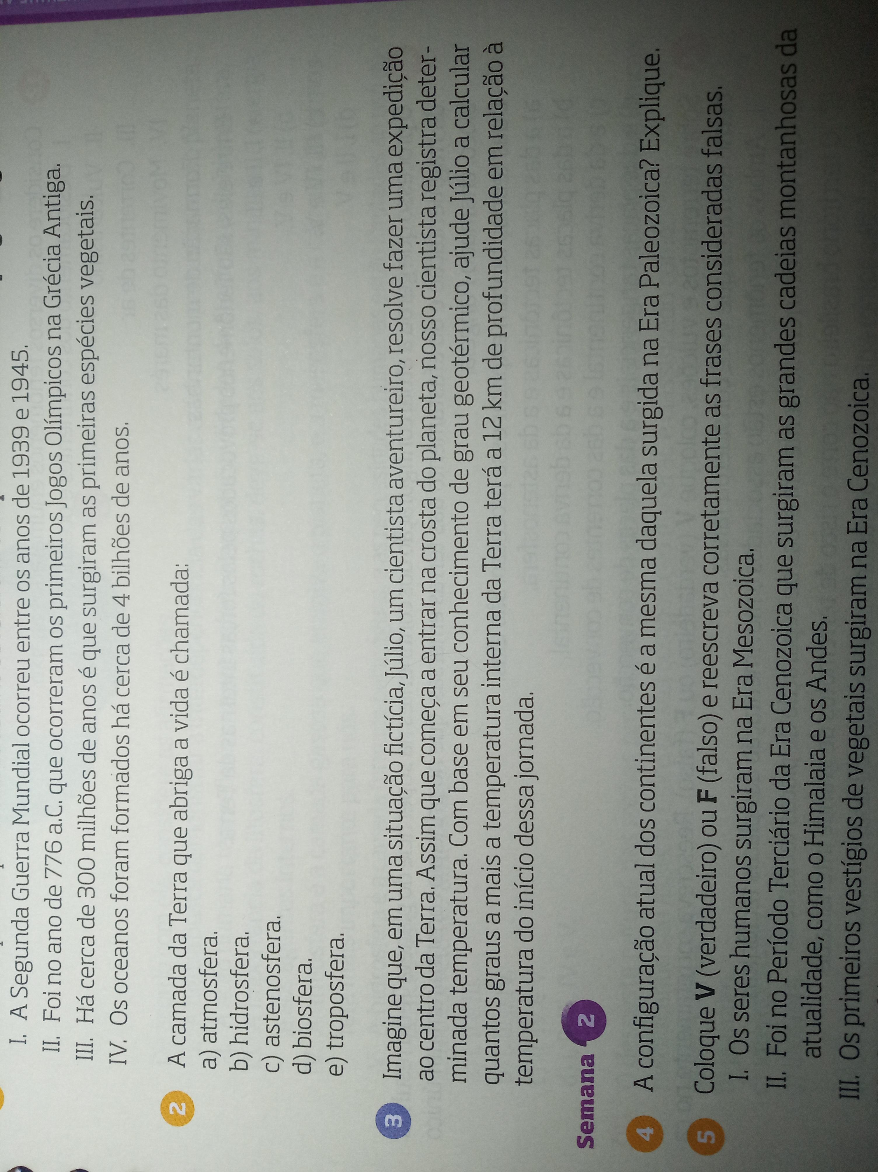 Gente me AJUDEMMM Preciso da número 3 e 4