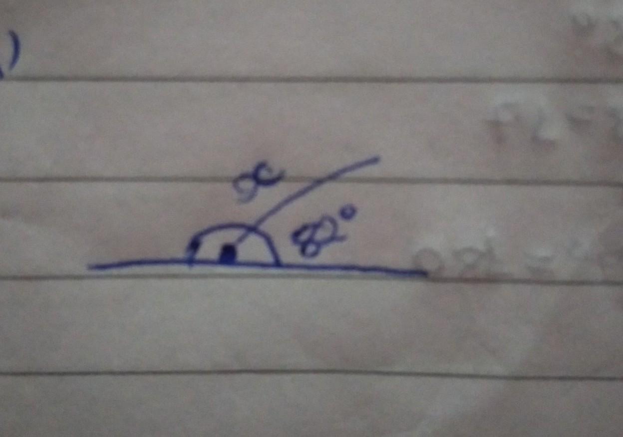 calcule o valor do × nessa figura ajd fvrr