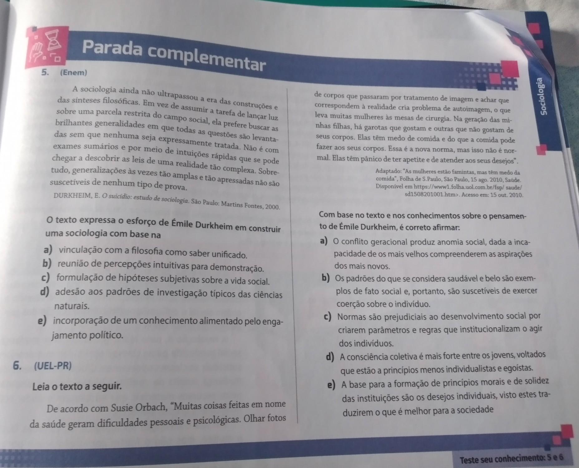 Parada complementar 