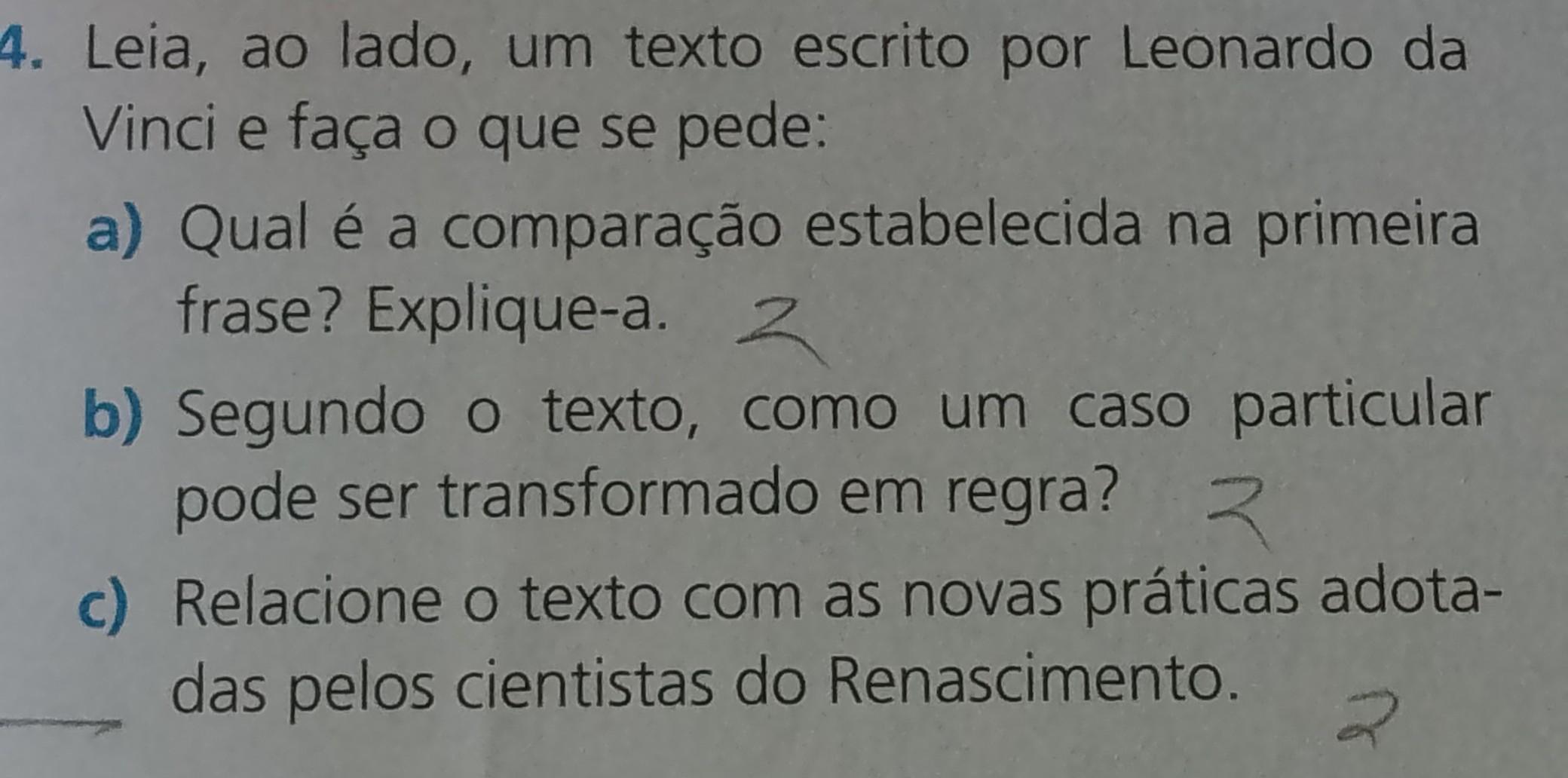 qual é a comparação estabelecida na primeira frase? explique -a.