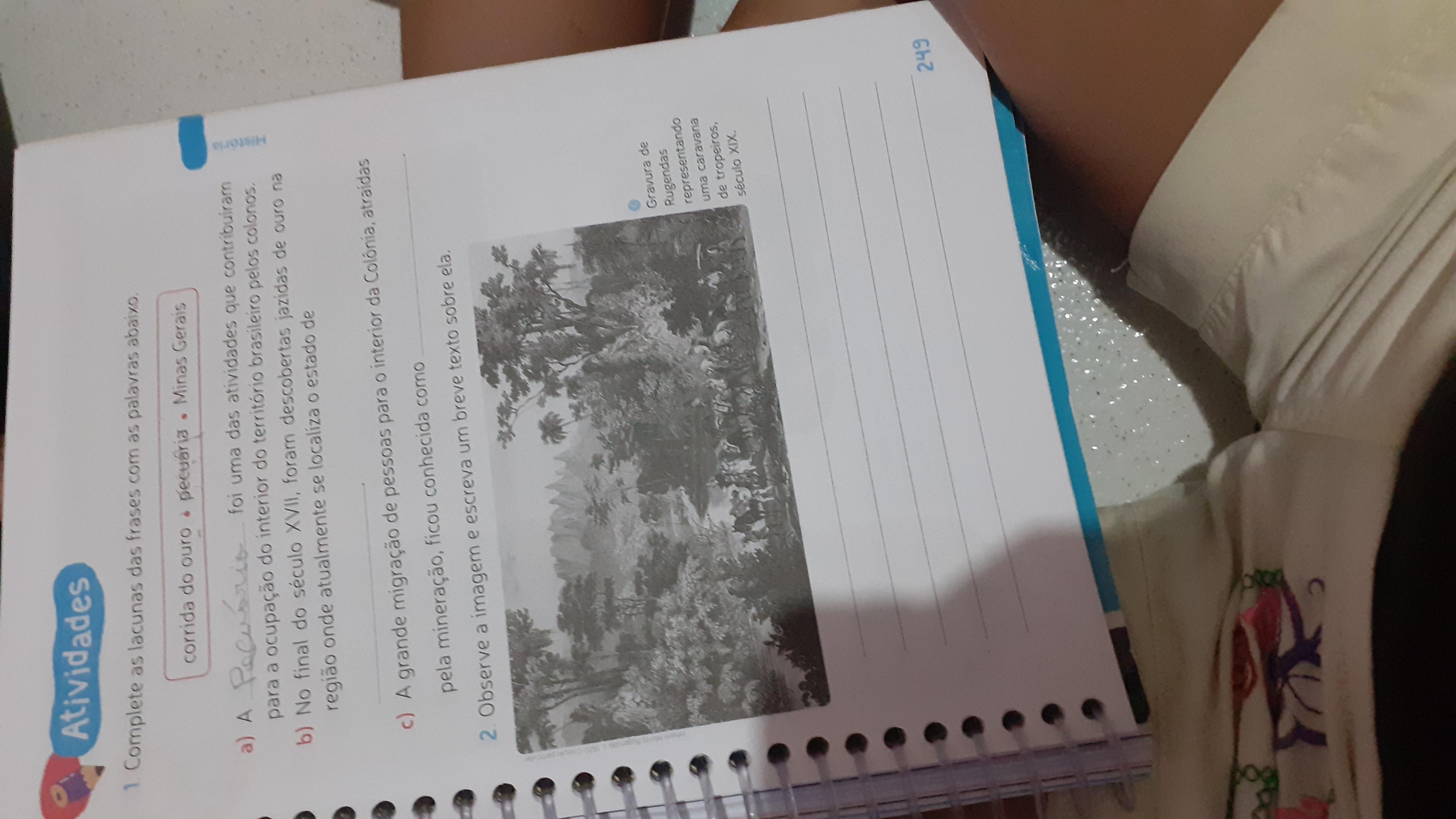 Observe a imagem e escreva um breve texto sobre ela