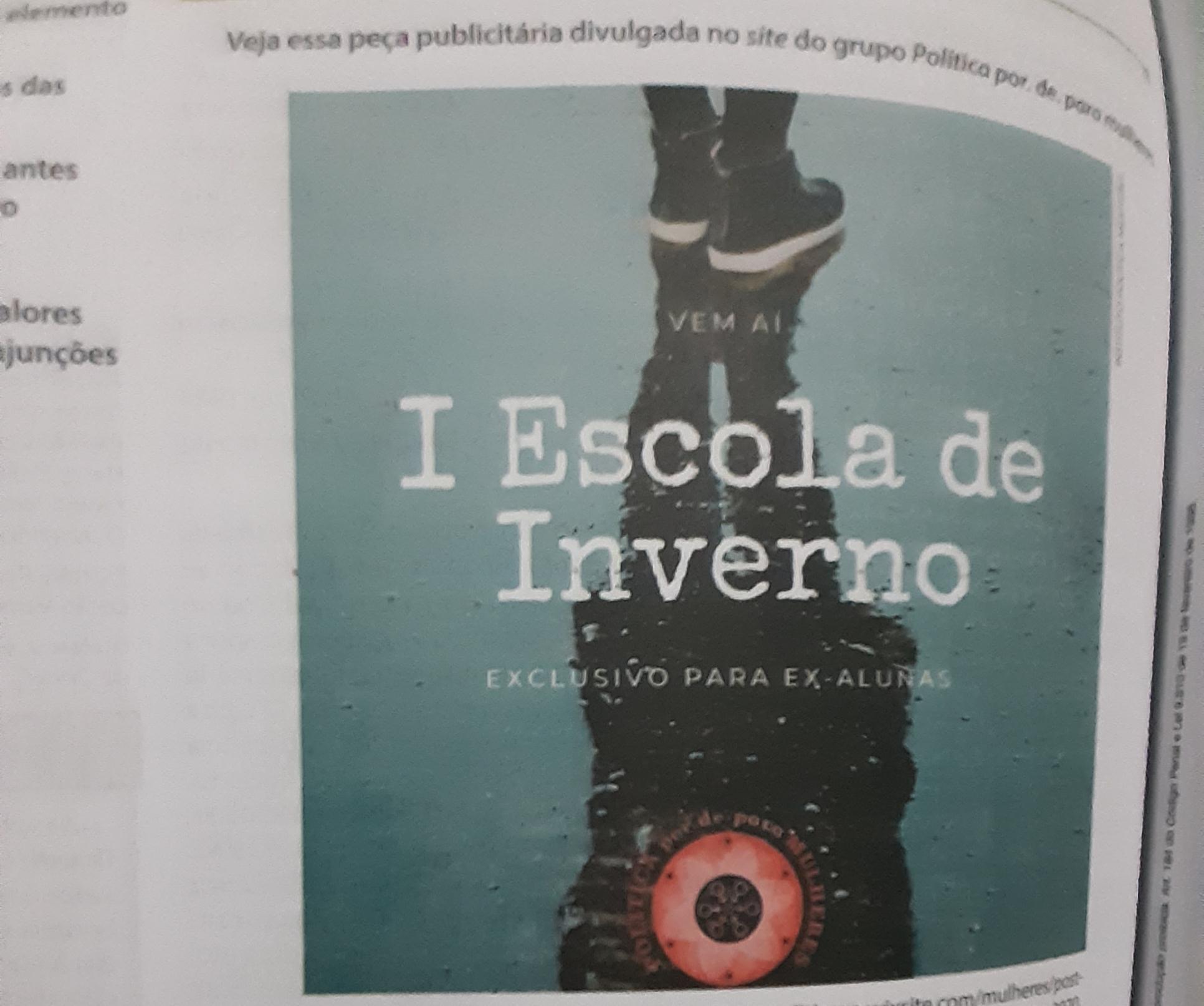 Observe o centro do logotipo do grupo. Como ele é composto? Que ideia essa composição expressa?