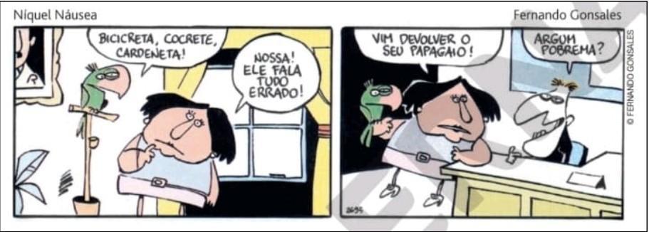Gente mim responder eu tenho que entregar essa atividade urgente de *PORTUGUÊS*Qual a reação da mulher após constatar o modo como