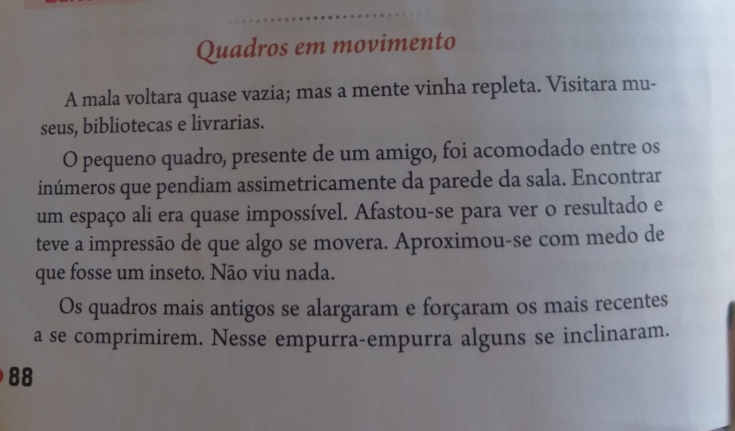 retire dos três primeiros parágrafos os adijetivos
