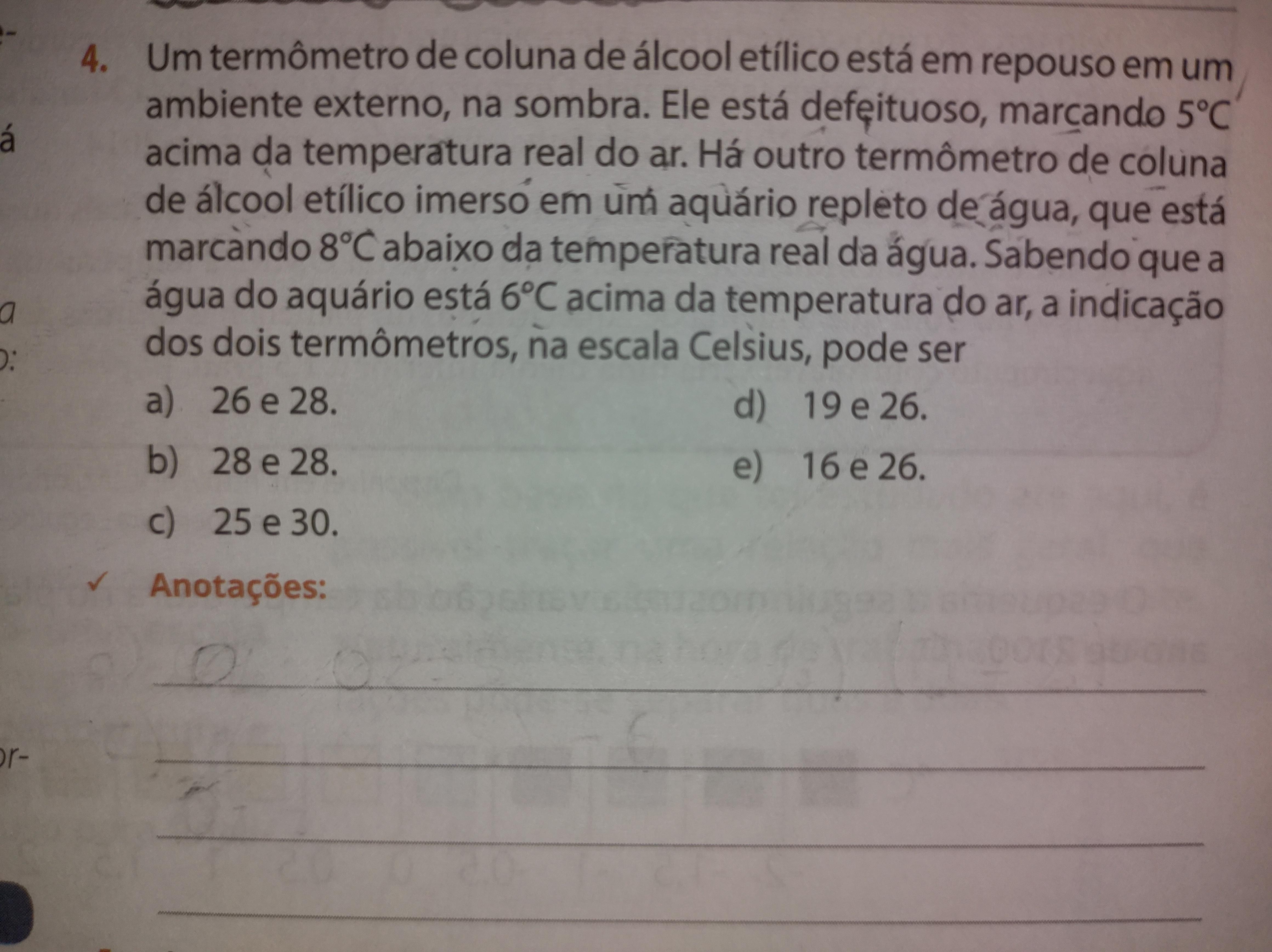 Alguém pode me ajudar com essa questão