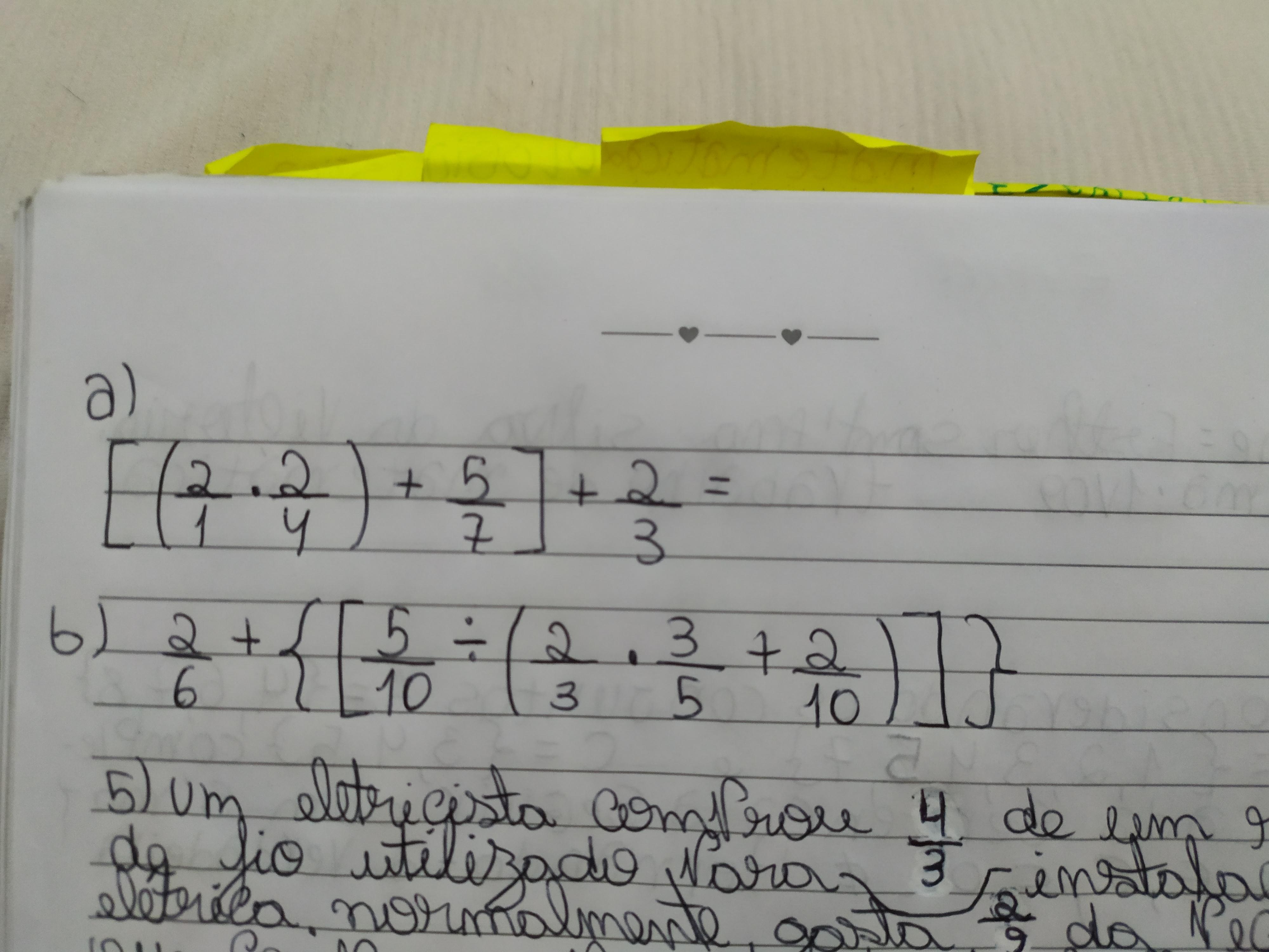 conta na foto, respondam pfv preciso muito disso :/ <3