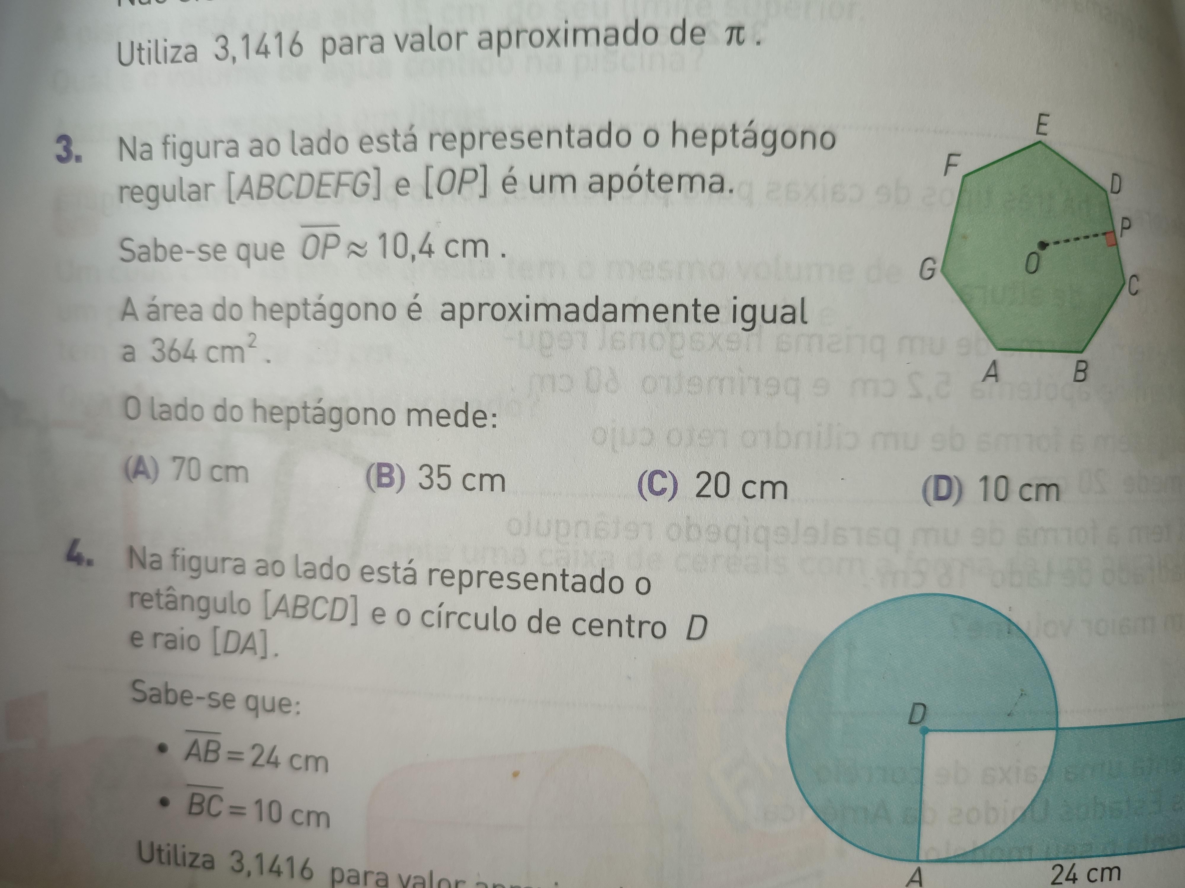 Alguém consegue responder a questão 3 da imagem, por favor