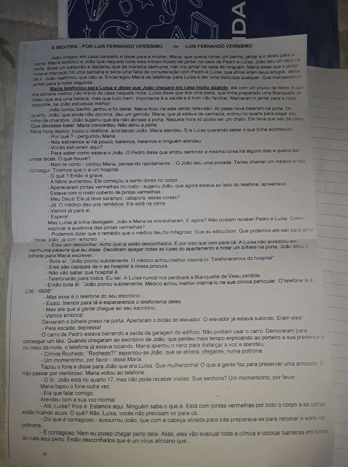 GNT PFV É PRA AMANHÃ ‼️responda:1) o texto é uma crônica, é um texto curto com relatos do cotidiano de forma engr