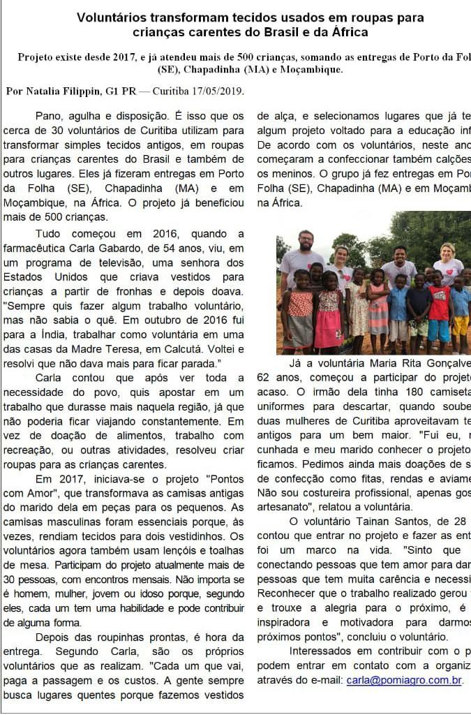 1- Qual o tema principal da reportagem?2-Qual o tema secundário da reportagem?3-Como o projeto começou?4-quem pode